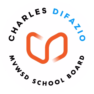 Campaign logo for Charles Difazio for MVWSD School Board