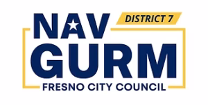 Campaign logo for Nav Gurm for Fresno City Council D7